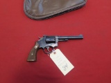 Smith & Wesson K-22 .22cal revolver with soft case|K40683, tag#1584