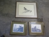 -Framed Print Grouse by Charles Johnston 183/500 -Framed Print â€œSouthboun