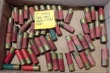 51 Antique paper shot shells and a few slugs, tag#1842