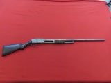 F. Banterman Model 1896 12g Pump w/Damascus barrel |17085, tag#1924