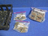 -Misc. Shell Holders -8 Live Rds, 18 Brass Casings Caliber Unknown, -Misc.