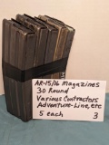 AR-15/16 30 round Magazines, Good Used, various military contractors â€“ Ad