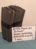 AR-15/16 30 round Magazines, Good Used, various military contractors â€“ Ad