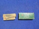 2 BOXES; Full box Remington Kleanbore 8mm Lebel, Full box UMC .30 Remington