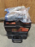 Three dove decoys, two ammo boxes, tag#2518