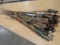 Large variety of rods, tag#3376