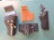 4 Leather holsters, tag#3564