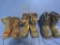 Rocky boots, size 9.5 wide, Herman survivors big game boots, size 9 Wide, A