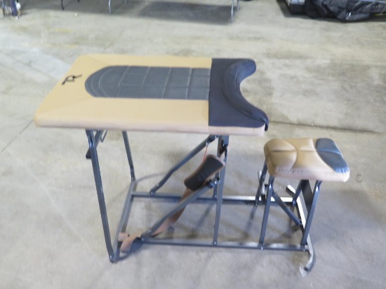 portably shooting bench rest, tag#4128