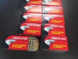 500rds American Eagle 9mm 115gr, FMJ, tag#3058