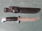 Hunting Knife Buck Knife Model 119, tag#3156