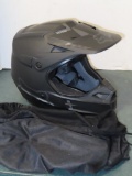 FOX ATV Helmet (new in bag) Adult X-large V1 Black, tag#3160