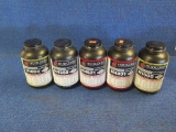 5 1lb Hodgdon powder cans, full, (NO SHIPPING AVAILABLE)