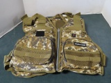 Extra Large camo hunting vest, tag#3212