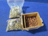 7.5lbs of 9mm bullets (approx 600), and 470 9mm brass, tag#3465