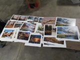 28 Wildlife prints with stamp envelope, tag#3541