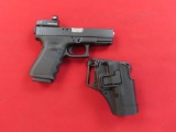 Glock 19 9mm Gen 3 semi auto pistol with Vortex Red Dot sight and holster |