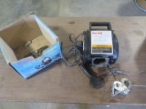 Portable 6000# rolling winch (12v) with remote, tag#3691