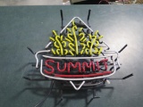 Summit neon light - does not work, tag#4059(NO SHIPPING AVAILABLE)