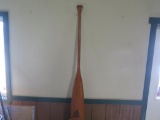 Foster Oar Co. vintage paddle, tag#4068
