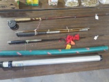 Vintage fly rods and rod cases, tag#4083