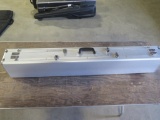 Aluminum 2 gun hard case, 55x9x6.5, tag#4108
