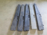 5-hard sided gun cases, tag#4227