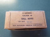 50rds 45cal Ball M1911, tag#4274