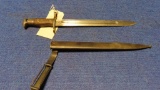 US model 1892 bayonet sheath marked 1902, tag#5065