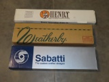 Henry, Weatherby, & Sabatti Boxes, tag#5116