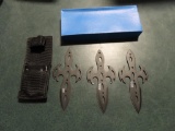 Set of 3 throwing knives, tag#8256