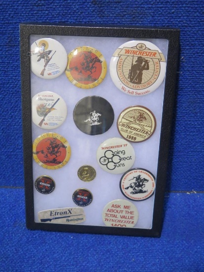 14 Mostly Winchester collectible pins