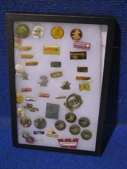 40 Collectible Winchester pins