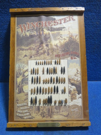 Winchester Rifle Bullet Board, Limited Edition #1