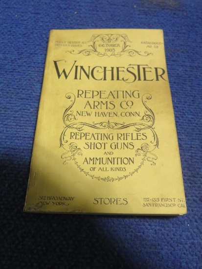 Winchester repeating arms book, October 1905