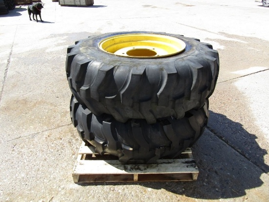 (2) 13-24 TG Backhoe rear tires