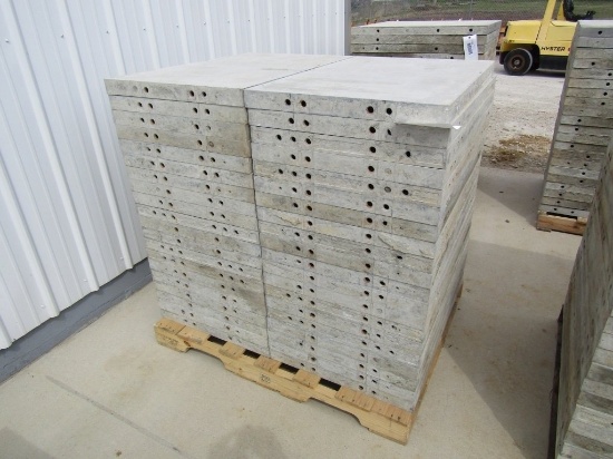 (40) Hartman, 2' x 3' cap aluminum concrete forms