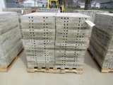 (40) Hartman, 2' x 3' cap aluminum concrete forms