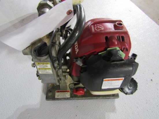 Honda WX10T Water Pump, 4 Stroke Motor, Serial # GCALT-121569, Located in Hopkinton,  IA