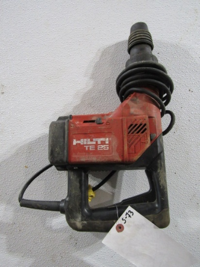 Hilti TE-25 Hammer Drill, Located in Hopkinton, IA