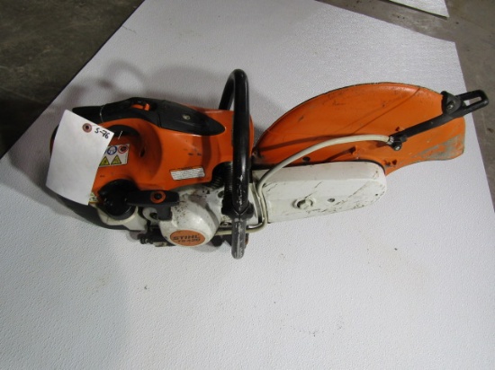 Stihl TS-420, 14" Concrete Cut-Off Saw, Gas Powered, Located in Hopkinton, IA