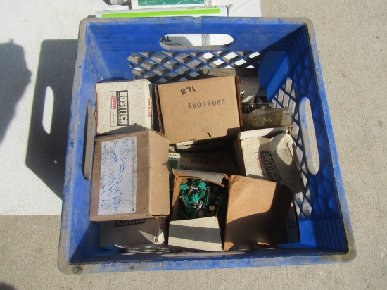 Basket of Miscellaneous Fasteners