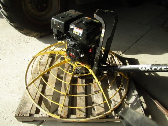 Wacker Power Trowel Missing Blades