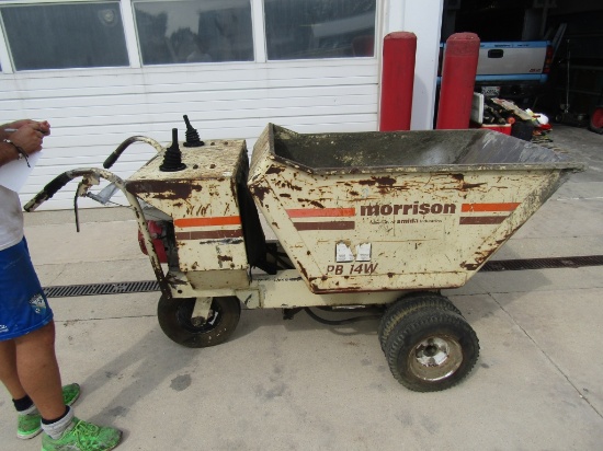 36" Morrison PB 14W Concrete Buggy