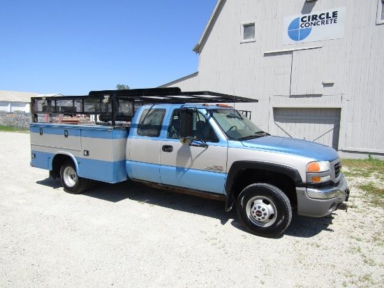2004 GMC 3500 Duramax Diesel Utility Truck
