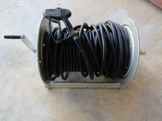 Hannay Model 1526-17-18 Water Pressure Hose & Reel
