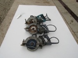 (3) Skilsaw Saws