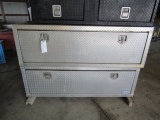 (2) 6' Diamond Plate Storage Box