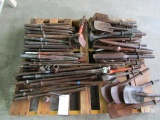 (1) Pallet of Miscellaneous Bits & Shovels