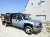 2006 GMC 3500 Crew Cab Duramax Utility Truck